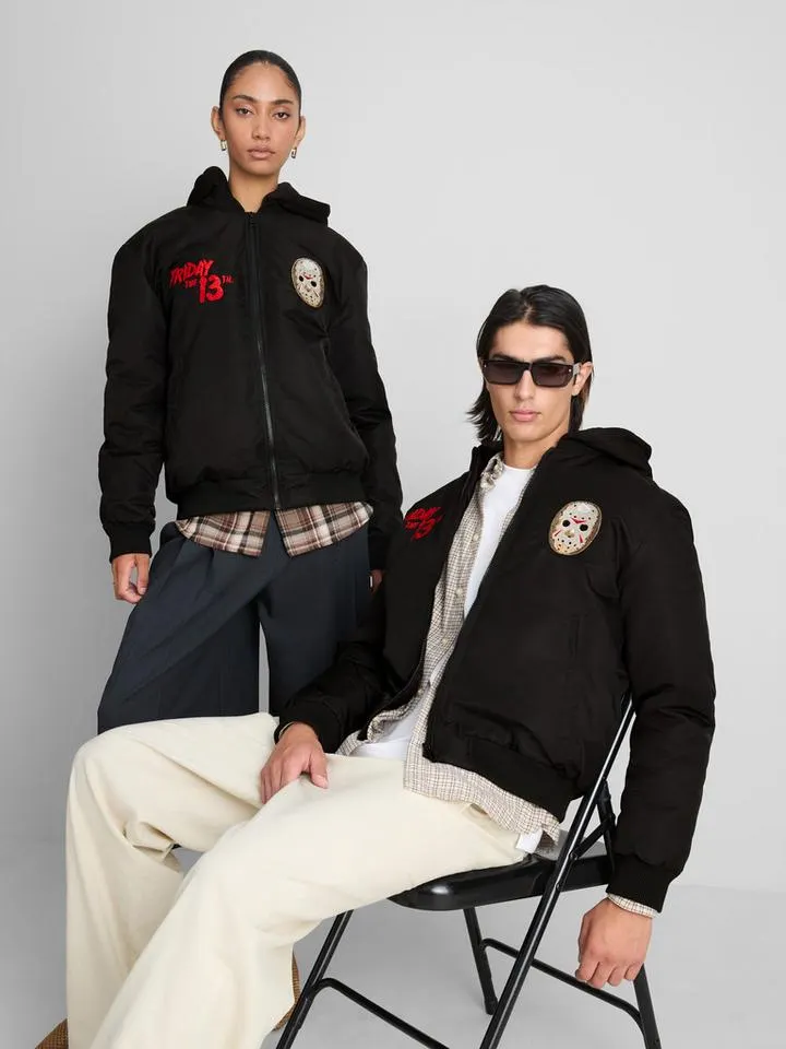 Blouson bomber à capuche Friday The 13th