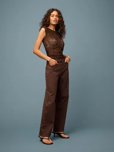 DOTTI Rae Wide Leg Jean