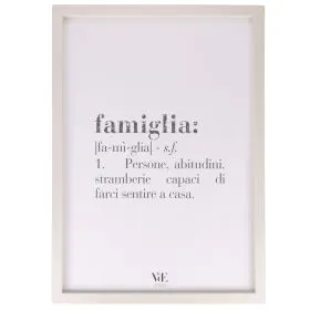 Quadro decorativo con cornice 50x70 cm, Victionary Famiglia