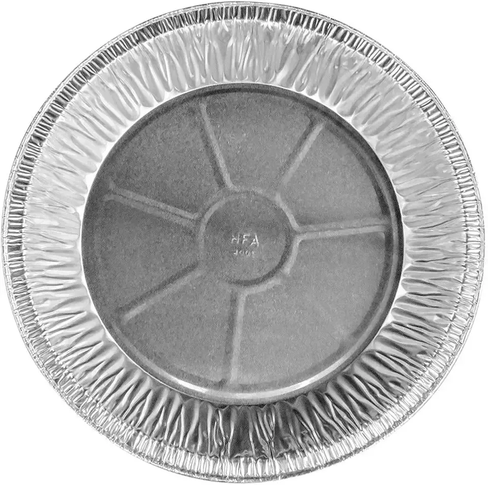 Handi-Foil 11" Disposable Aluminum Foil Pie Pans- Extra-Deep (pack of 25)