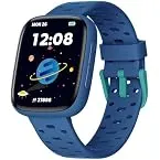 TICTIKY Smart Watch for Kids No Phone No APP Needed, 1.83" AMOLED Screen Fitness Tracker Watch with Pedometer, Kids Smart Watch with Heart Rate/Sleep Monitor, IP68 Waterproof for Boys Girls 5-12
