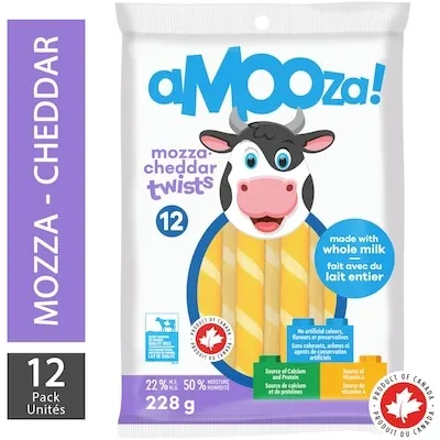 ! Mozza Cheddar Twists 12-Pack