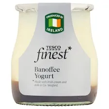 Tesco Finest Banoffee Yogurt 150g