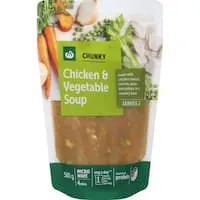 woolworths soup chicken & vegetable Pouch 500g