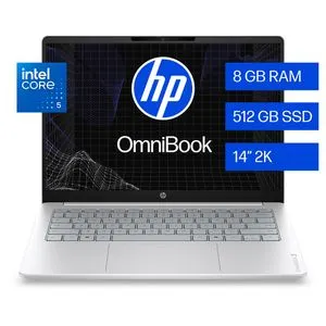 Notebook HP 14" Intel Core 5 8GB 512GB OmniBook 3 14-HU0050LA