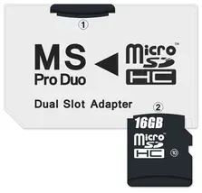 Connect IT Adaptér MS PRO DUO 2x Micro SDHC dual slot
