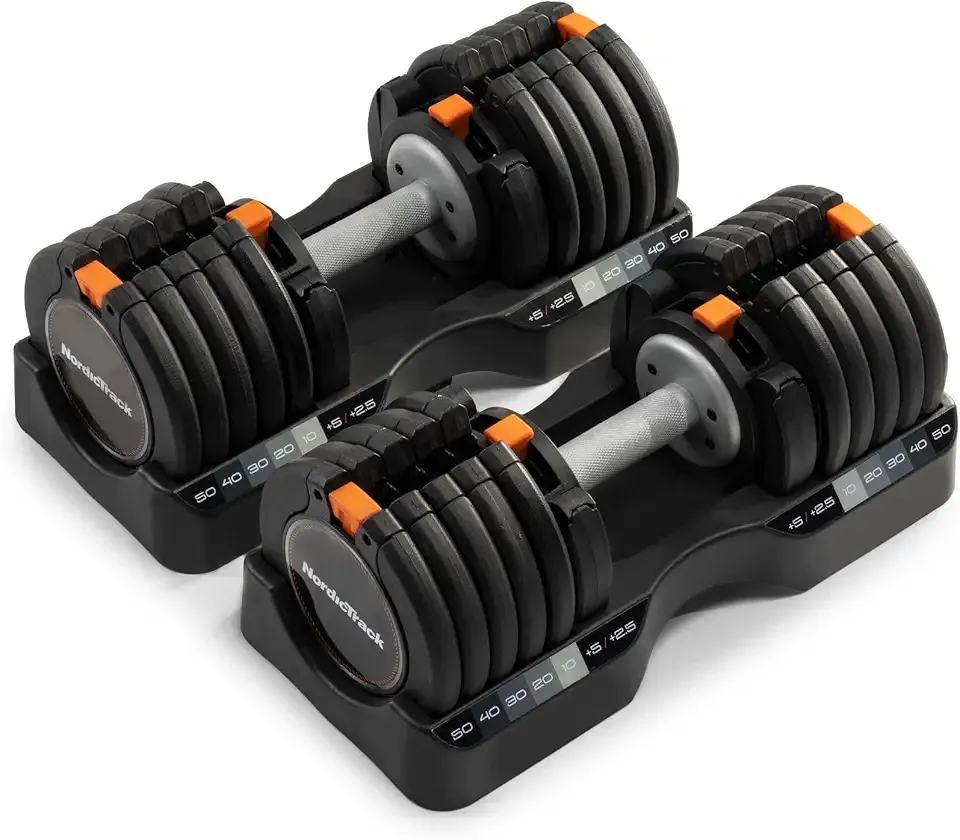 NordicTrack Select-a-Weight Adjustable Dumbbells