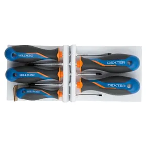 Set di cacciaviti DEXTER DEX_39 5 pezzi PH, PZ, SL