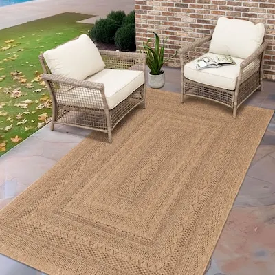 Blue Garden Loomed Blue Rectangular Indoor Floral/Botanical Area rug