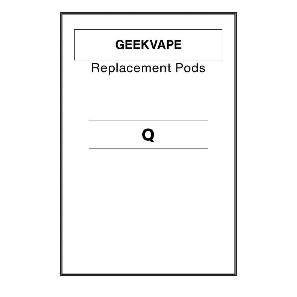 Geekvape Q Replacement Pod