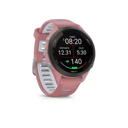 GARMIN FORERUNNER 265S URHEILUKELLO VAALEANPUNAINEN