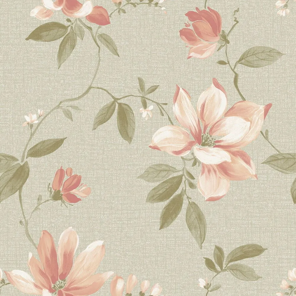 Tapet Boutique 10x0,53 m Gardenia Green Non-woven