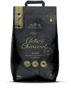 Riverwood Tofu - Kattenbakvulling - 10 l Active Charcoal