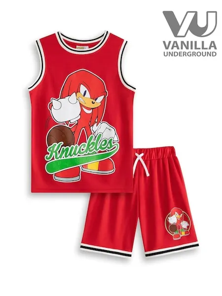 Vanilla Underground Red Sonic Sports Set