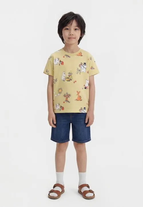 MOOMIN - T-shirts med print - light dusty green