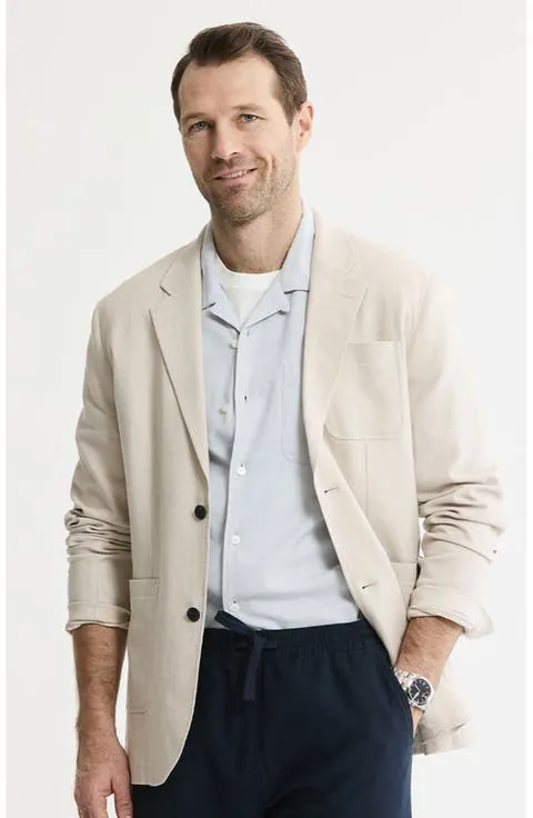 Linen Blend Blazer