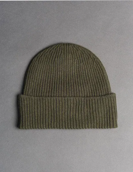 Fishtail Marina Beanie Olive