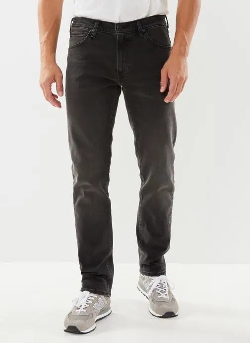 Rechte jeans / Straight Leg Jeans Daren Zip Fly heren grijs