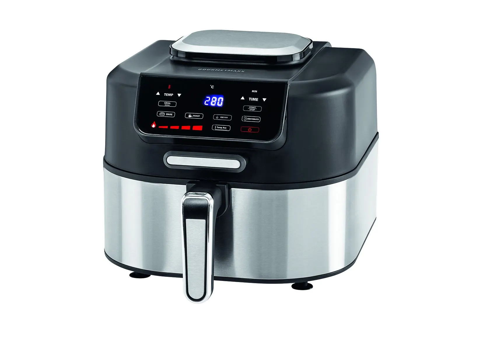 Gourmetmaxx Heißluftfritteuse FryBBQ