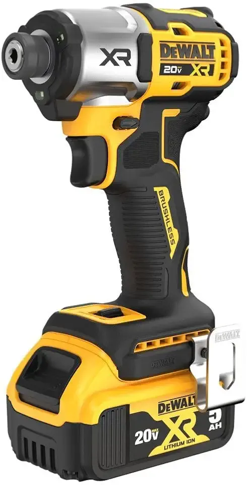 DEWALT 20V MAX Impact Driver, Cordless, 3-Speed, Battery and Charger Included (DCF845P1)