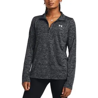 Chandail à manches longues à demi-glissière UA Tech Twist pour femme