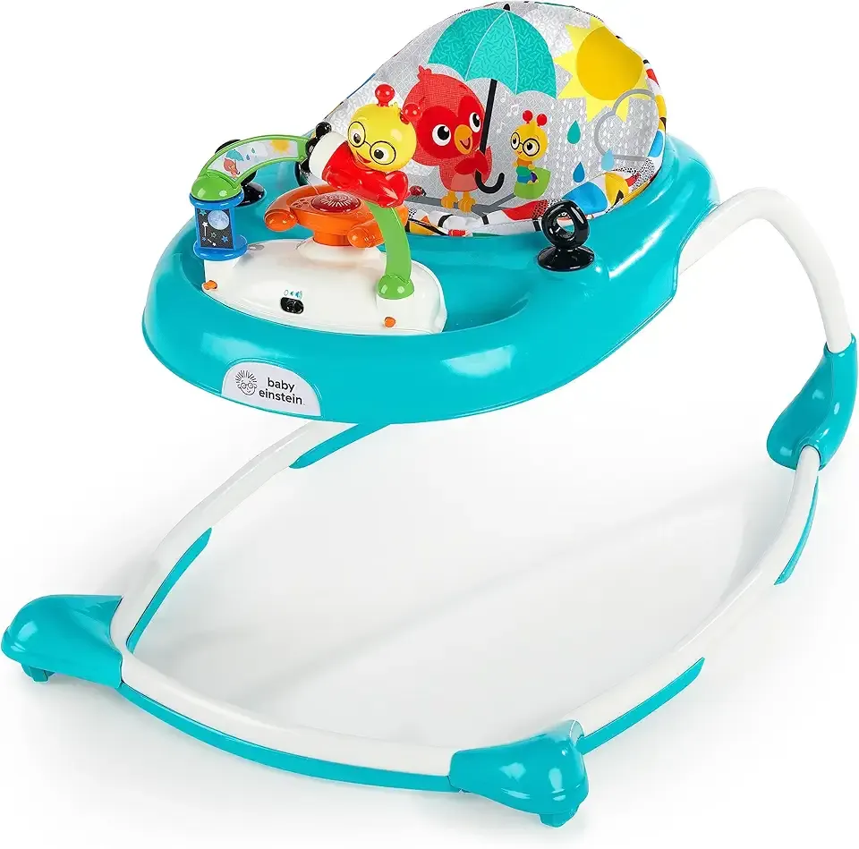 Baby Einstein Sky Explorers Baby Walker Activity Center and Sensory Play Learning Toy with Lights, Songs and Sounds, Age 6 Months+