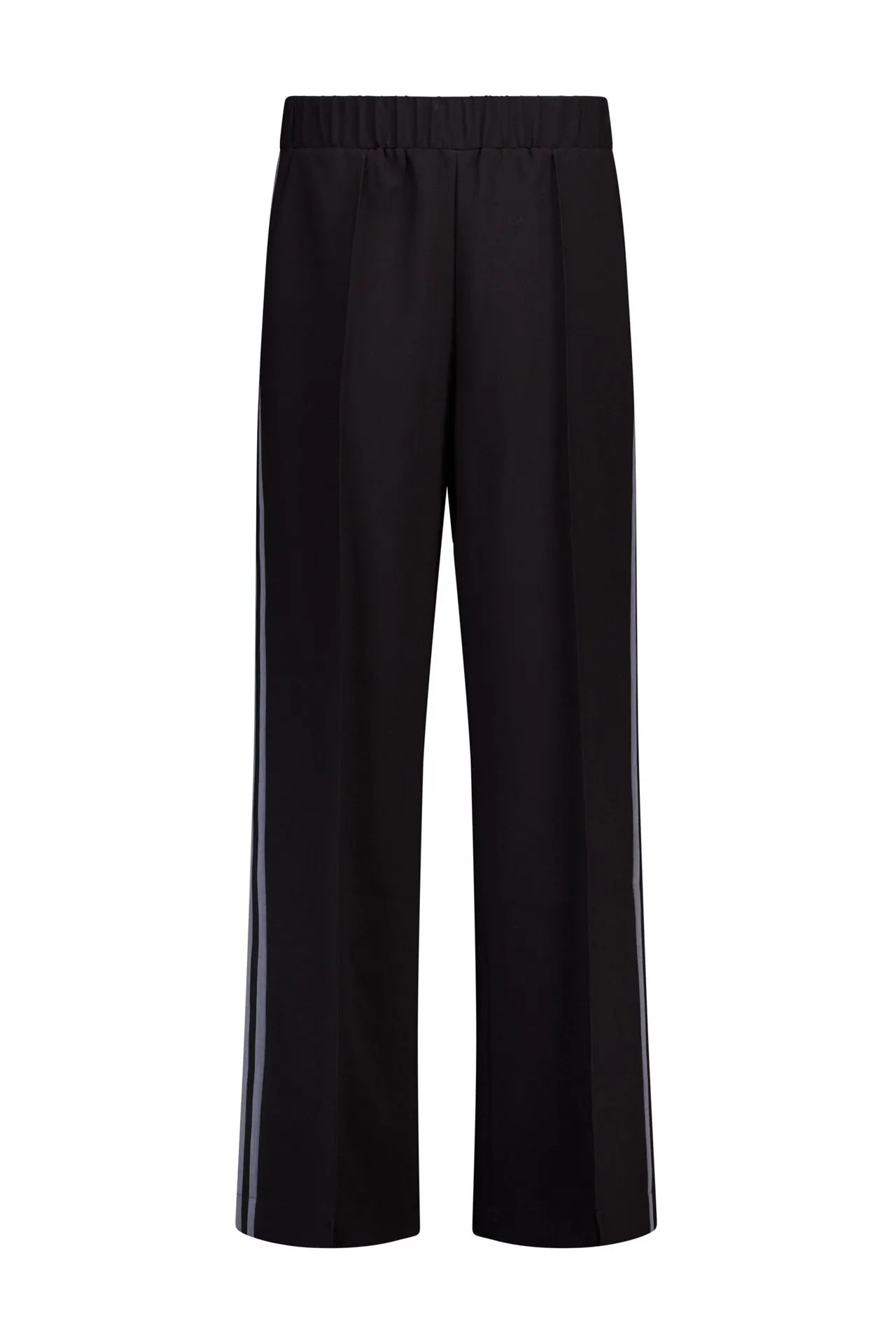 Wide fit broek | Zwart