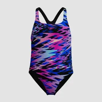 Speedo Girls Hyperboom All Over Medalist Swimsuit