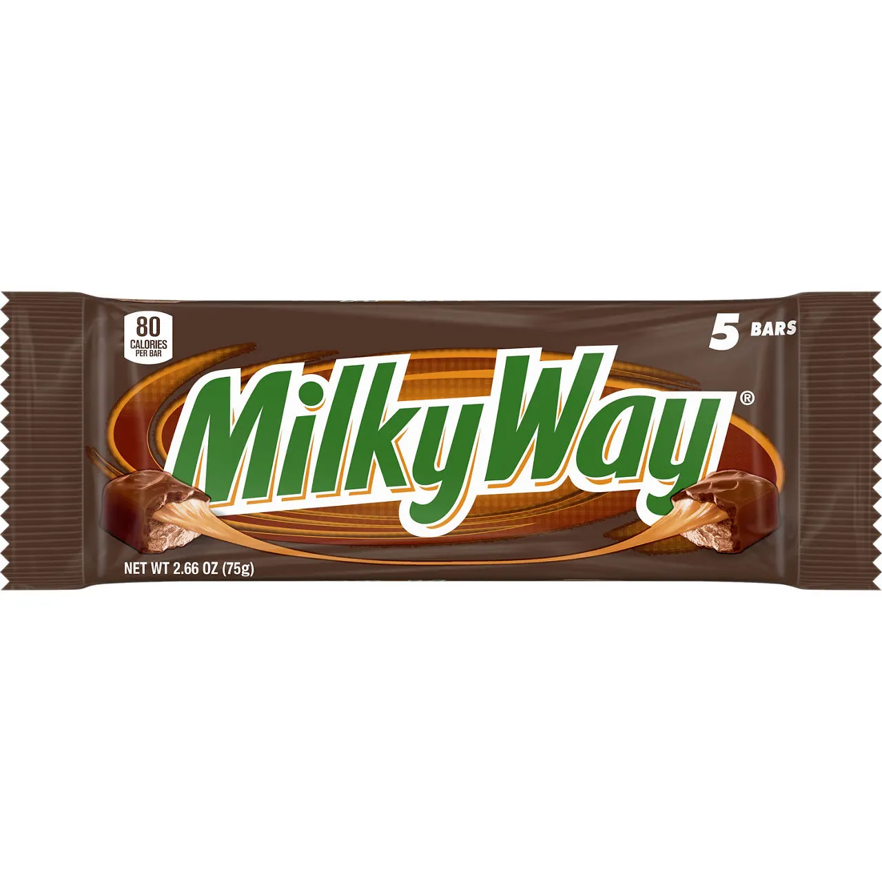 MILKY WAY Milk Chocolate Candy Bars Bulk Pack, 2.66 oz, (Pack of 5)