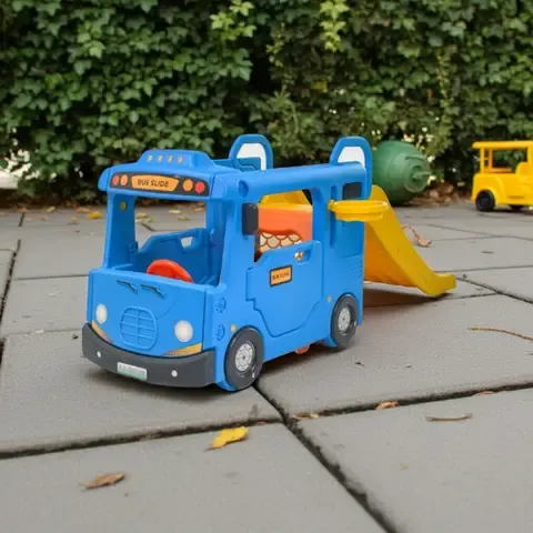 Resbalin Autobus Azul