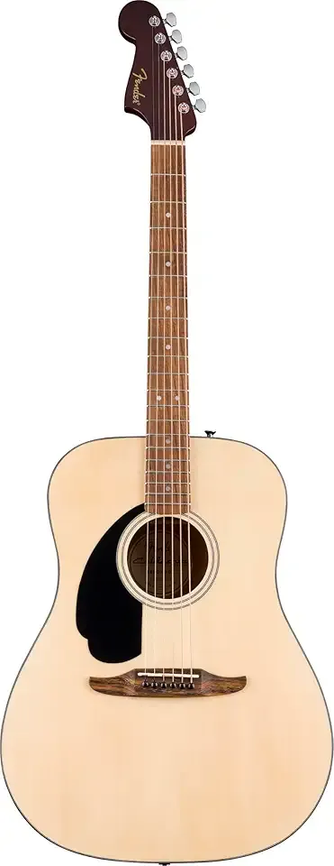 California Standard Redondo Left-Handed, Spruce Top, Black Pickguard, Natural