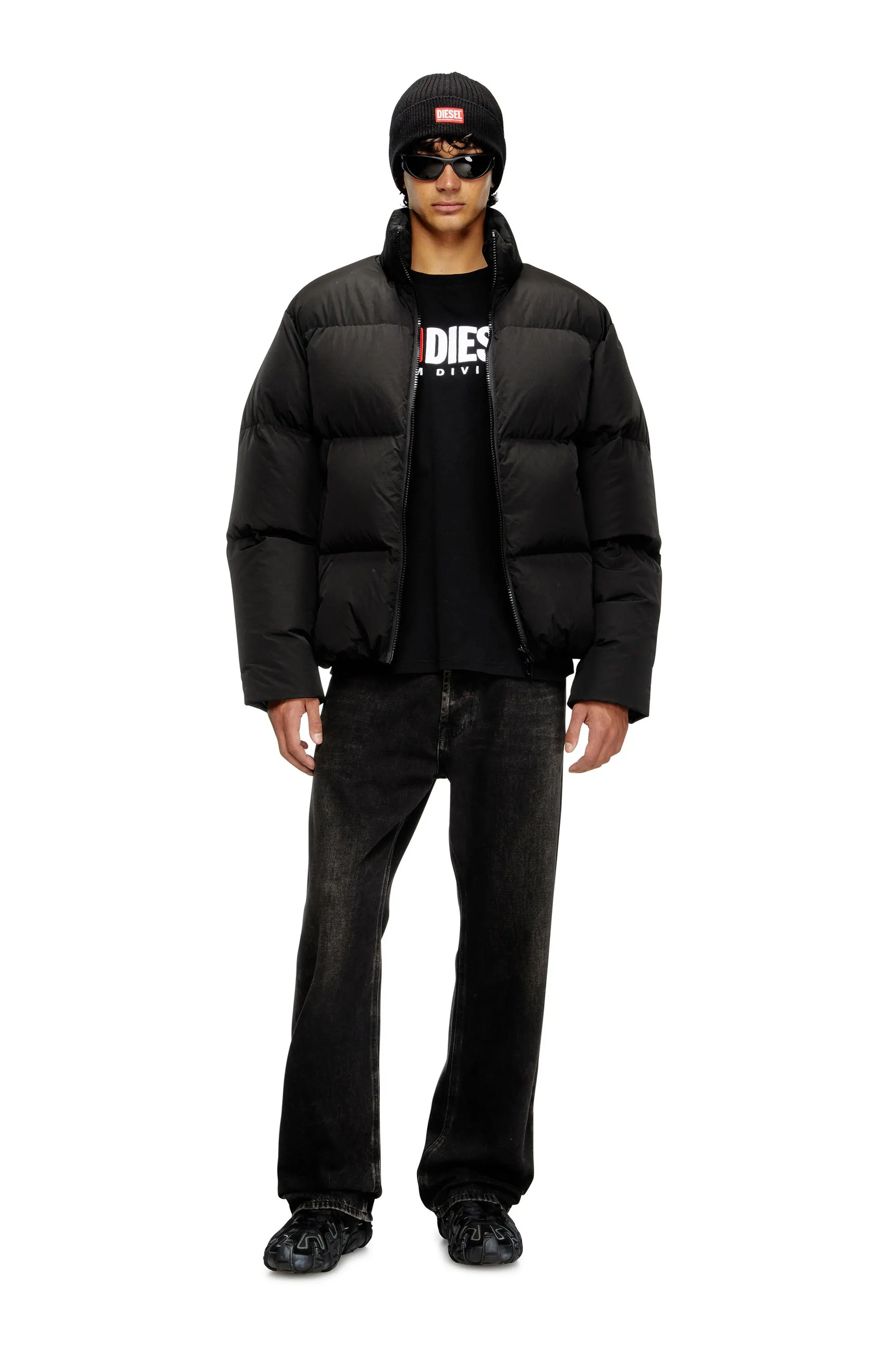 T-shirt with Diesel patch logo