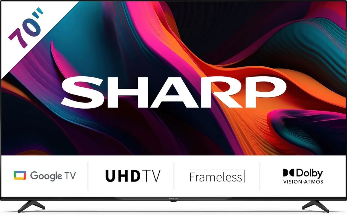 Sharp 70GL4460 Smart televisie met Google TV