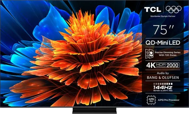 TCL 75" MQLED80K 4K MINI-LED TV (2025)