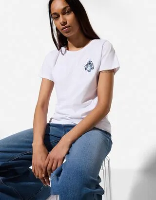 T-shirt - Lilo e Stitch - bianco
