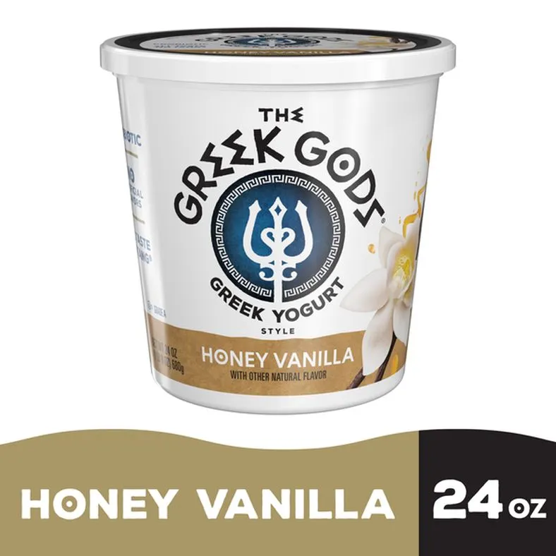 Greek Gods Greek Style Honey Vanilla Yogurt