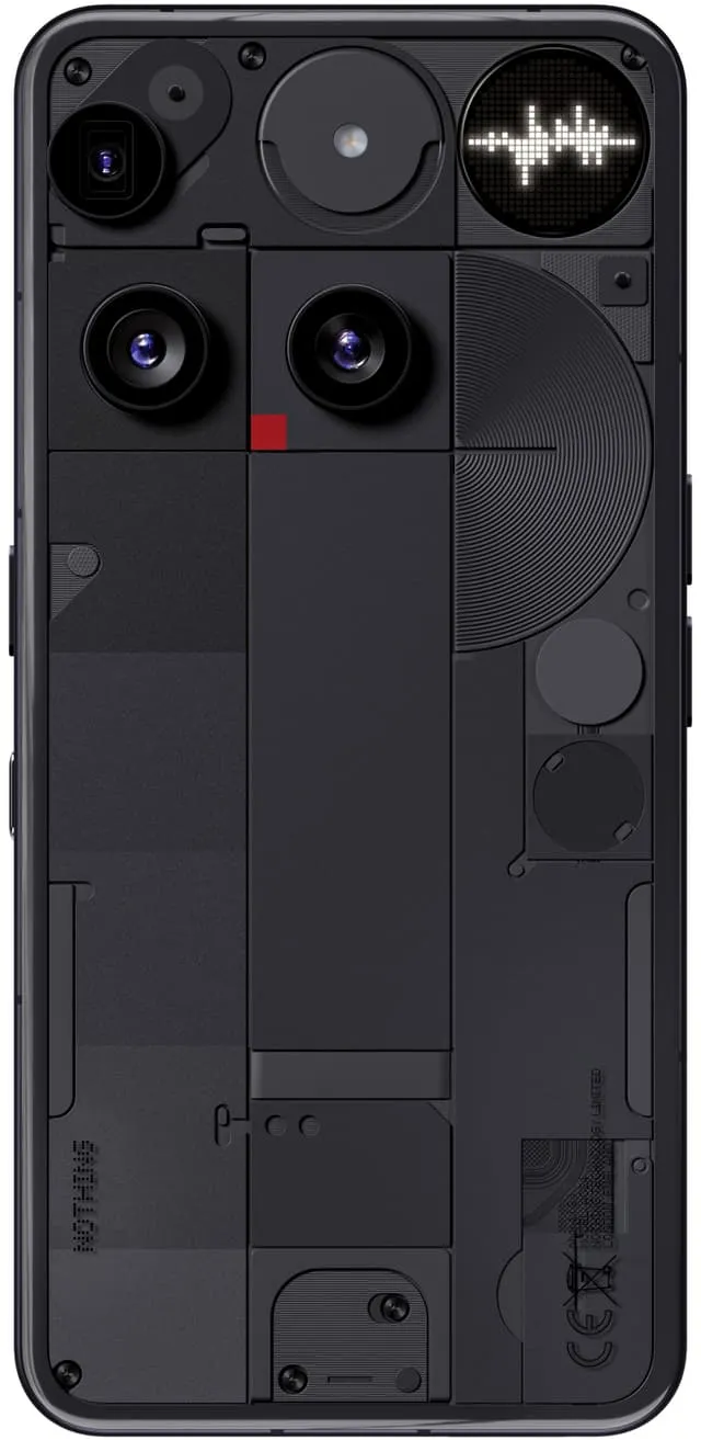 Nothing Phone (3) smarttelefon 12/256 (sort)
