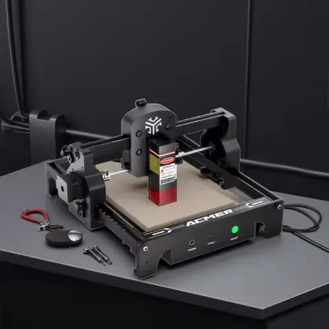 ACMER S1 6W Mini Laser Engraver Portable Small Laser Engraving Cutting Tool Machine DIY for Logo Wood Leather Acrylc Beginner