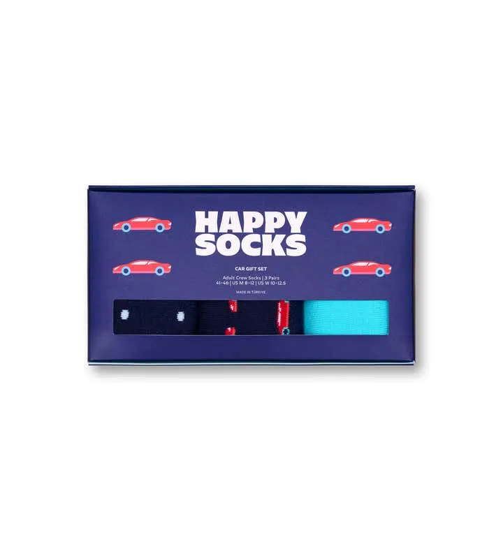 3-Pack Everyday Car Socks Gift Set