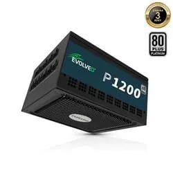 EVOLVEO P1200, zdroj 1200W, 80+ PLATINUM, ATX 3.1, PCIe 5.1, Modulární
