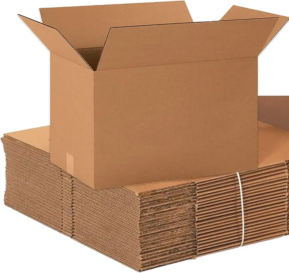 BOX USA Shipping Boxes Long 20"L x 12"W x 12"H 20-Pack - Corrugated Cardboard Box for Moving, Mailing, Packing, Packaging and Storage