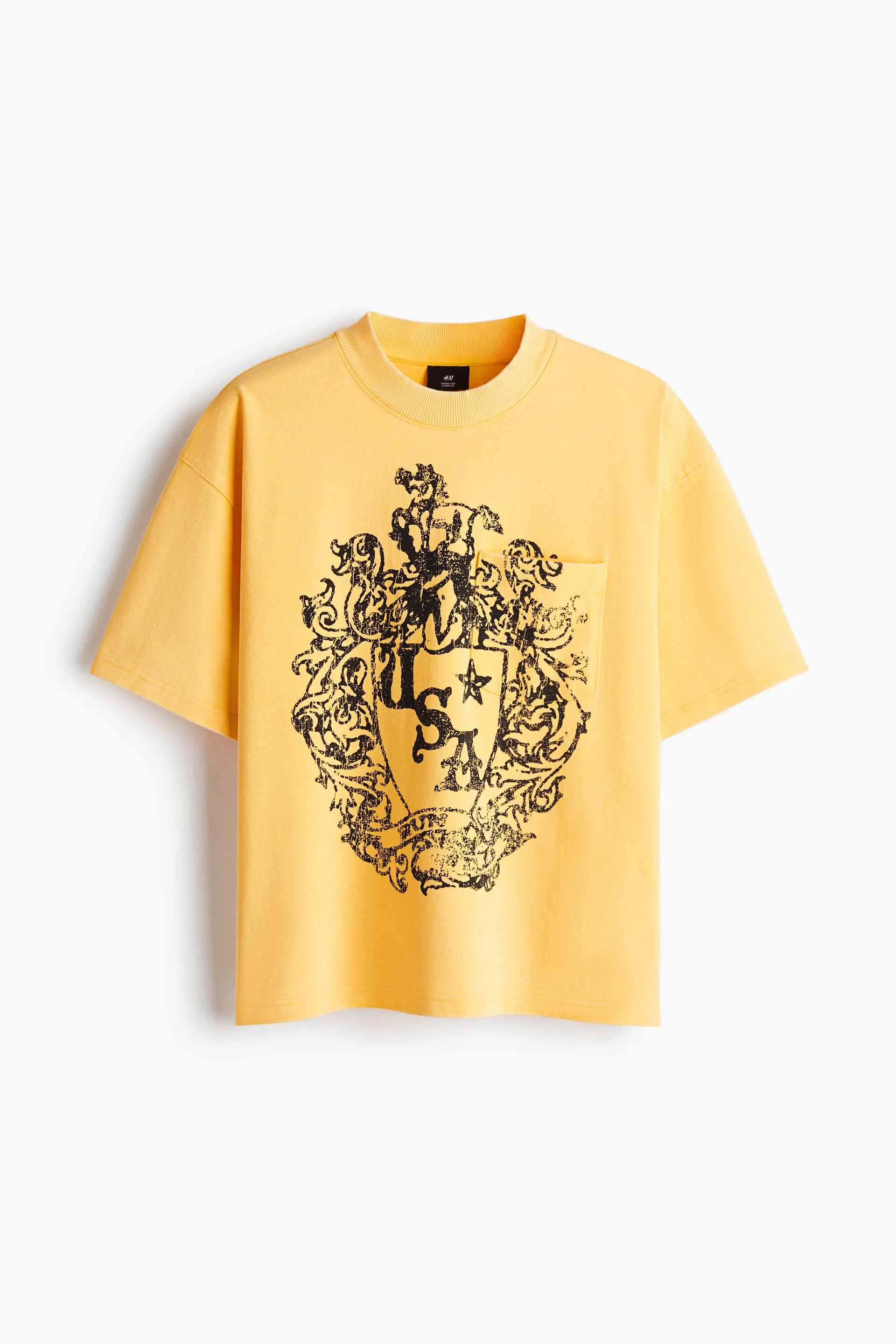 Playera Oversized Fit con diseño