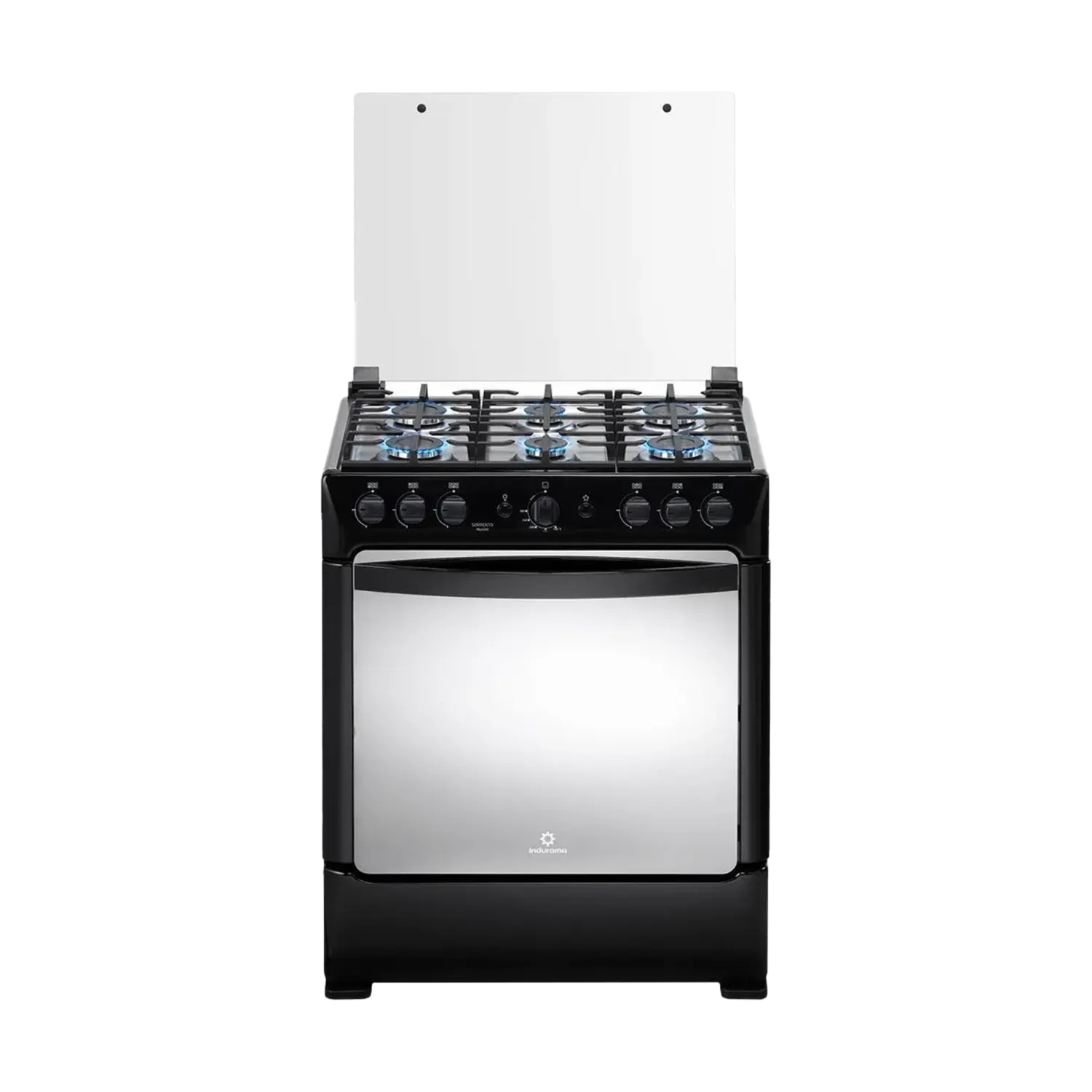 Cocina A Gas Zafiro Modelo: Sorrento Max INDURAMA 6 Quemadores