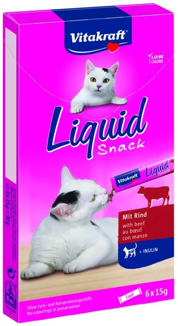 Liquid Snack rund inuline 6x15g