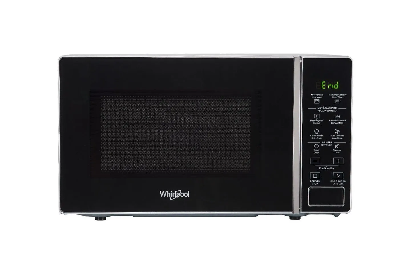 Microondas Whirlpool WMS25BSDNAF con grill 25 lt