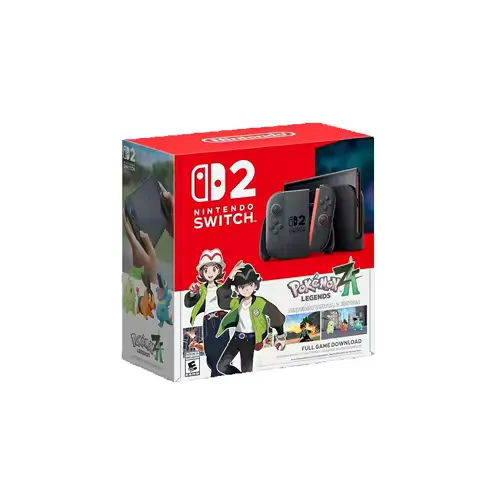 Nintendo Switch 2 Console Bundle - Includes Pokémon Legends: Z-A Game (Hong Kong Version）
