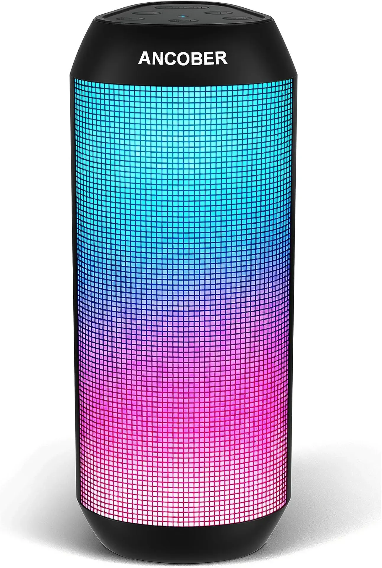 Bluetooth Speaker, 20W HD Stereo Loud Sound, Portable Wireless, RGB Light, 36H Playtime, TWS Surround Pairing, IPX4 Waterproof, BT5.3, Built-in Mic, for Outdoor, Home, Party, Camping, Electronic Gifts