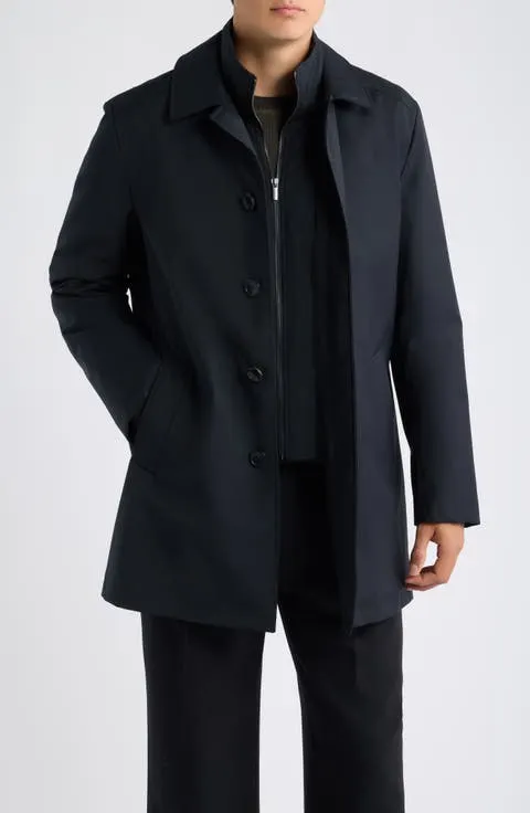 Samson Wool Car Coat with Removable Liner