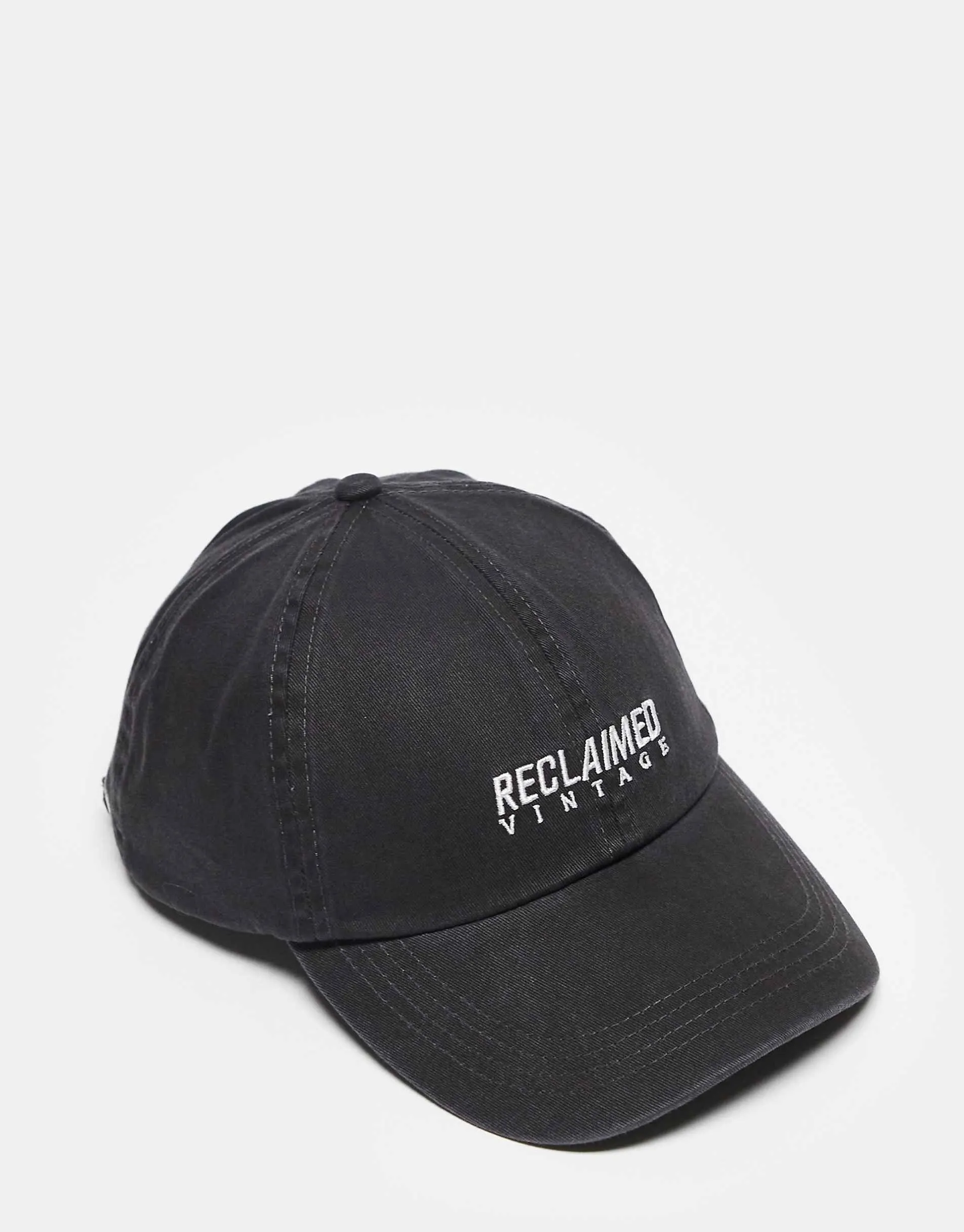 Reclaimed Vintage unisex logo cap in black