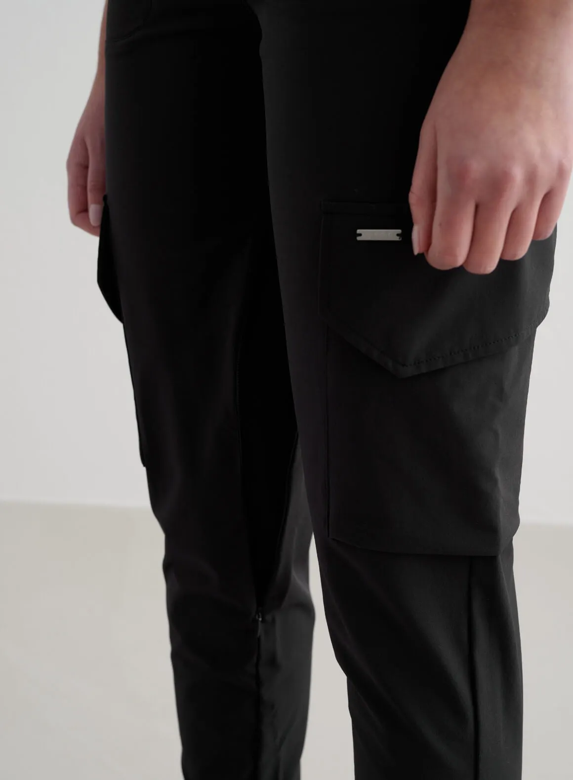 Black Cargo Pants